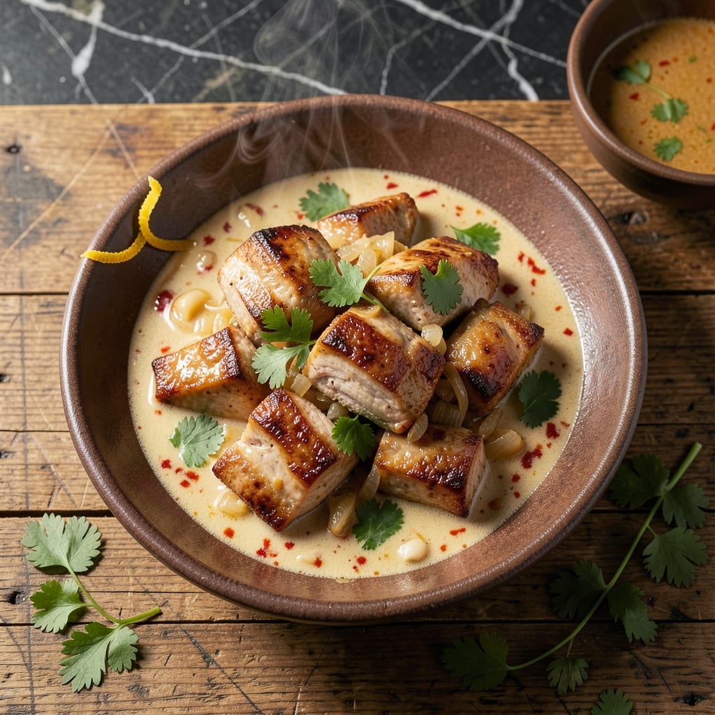 Cooked Pork Curry Recipe: Spiced Aromatic Tenderness in Coconut Broth