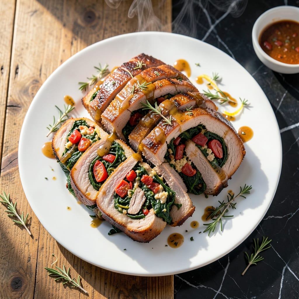 Best Stuffed Pork Loin Roast Recipe Ever Pioneer Woman: Herb-Crusted Centerpiece with Savory Surprise