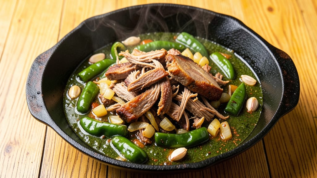 Crockpot Pork Green Chili Recipe: Smoky-Spiced One-Pot Feast