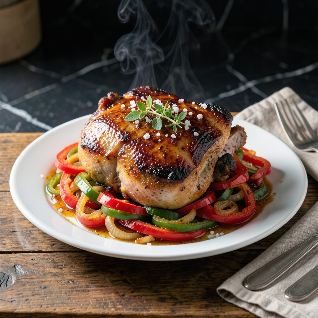 Puerto Rican Roasted Pork Recipe: Crispy Skin and Mojo-Marinated Flavor
