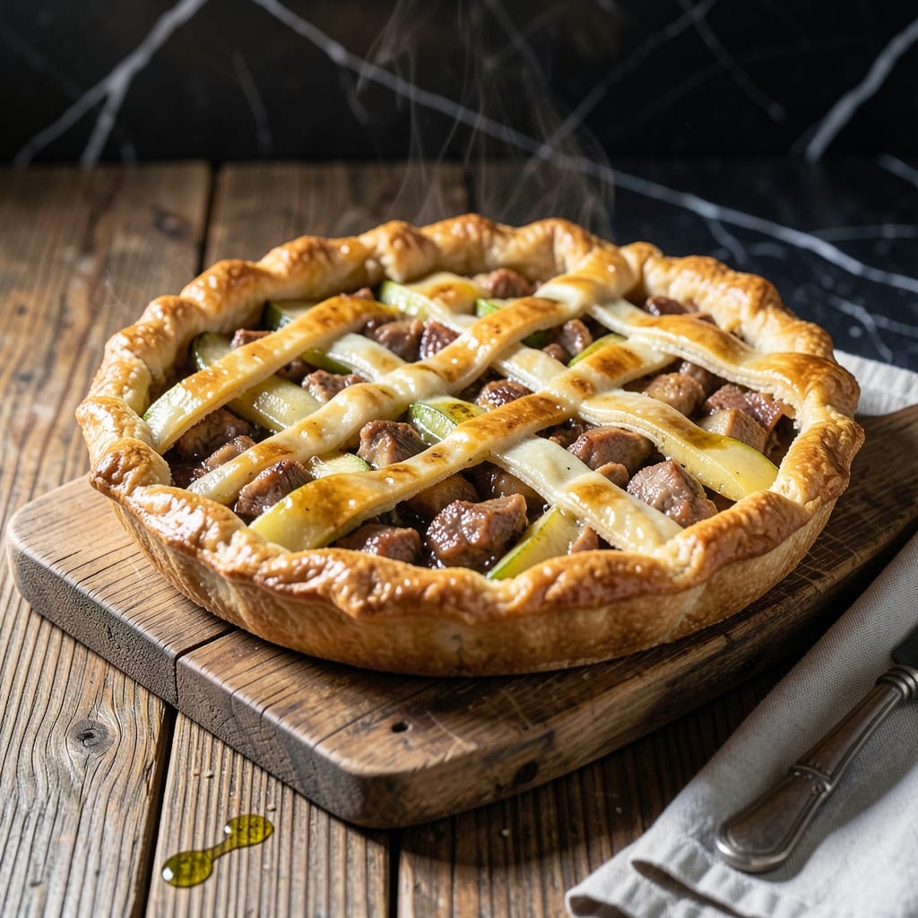 Farmhouse Pork And Apple Pie Recipe: Rustic Sweet-Savory Layers