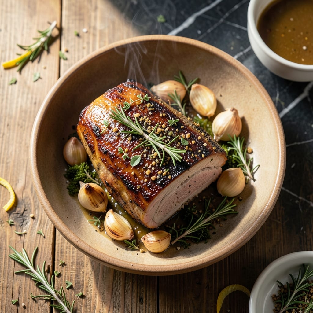 Pork Leg Center Roast Recipe: Herb-Crusted Juiciness for Sunday Supper