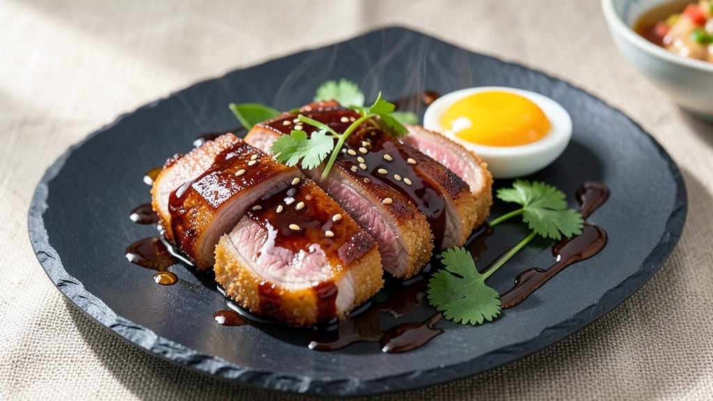 Chinese Boneless Pork Recipe: Five-Spice Glossed Tender Bites With Fragrant Garnish