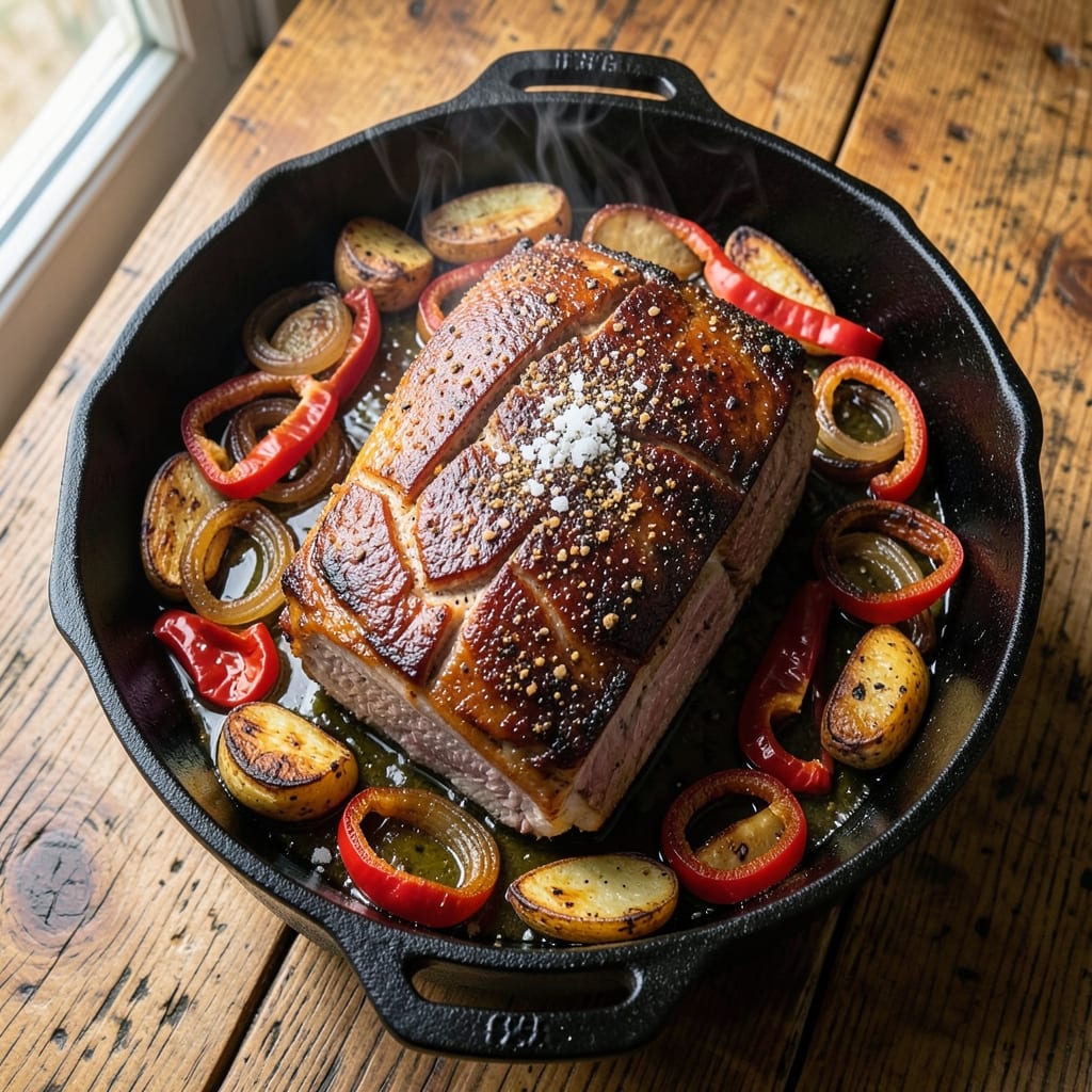 Pork Shoulder Sirloin Roast Recipe: Melt-In-Your-Mouth Oven Masterpiece