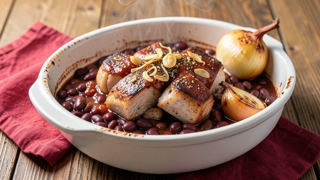 Crock Pot Pork and Beans Recipe From Scratch: Smoky-Sweet Homestyle Stew in One Pot
