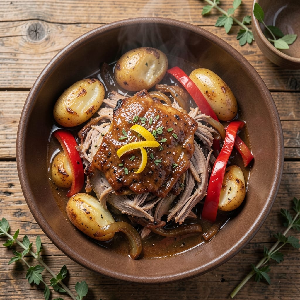Costco Pork Sirloin Tip Roast Crock Pot Recipe: Set-It-And-Forget-It Savory Feast