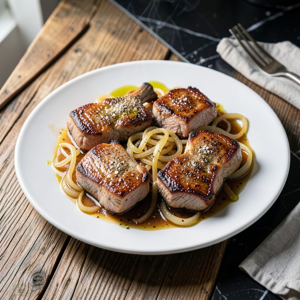 Slow Cooker Pork Chops II Recipe: Hands-Off Juicy Succulence