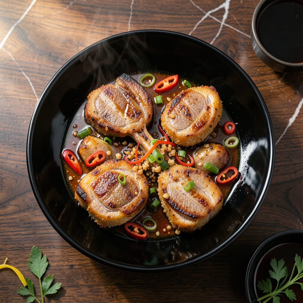 Pork Chop Recipe Chinese Cooking: Wok-Seared Umami Richness
