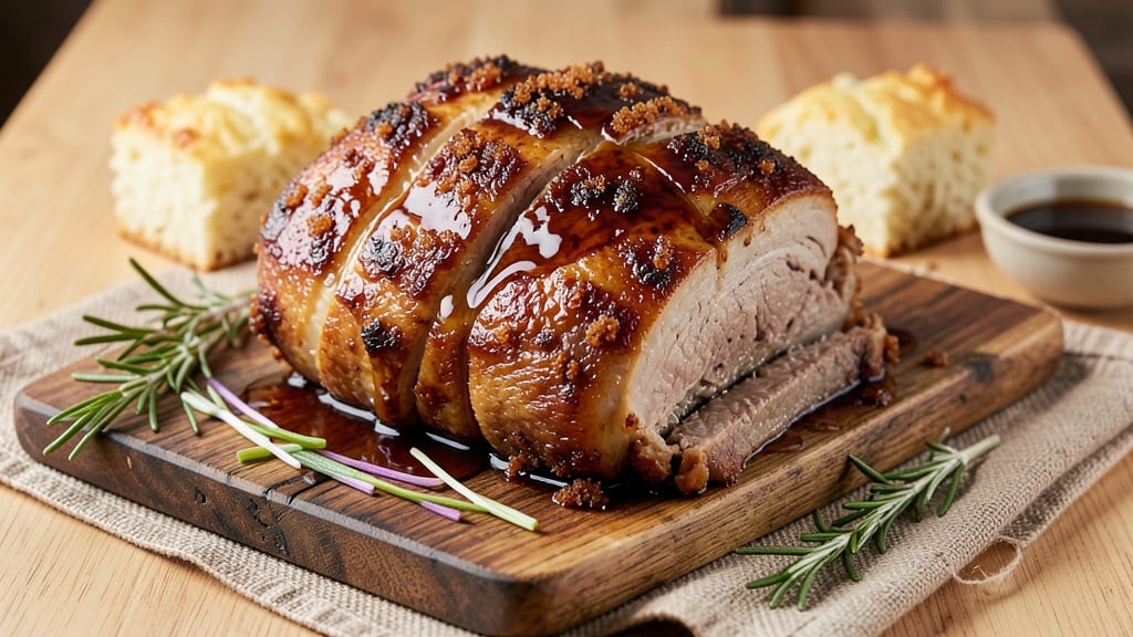 Bourbon Pork Roast Recipe: Deeply Caramelized Crust With Rich Whiskey Depth