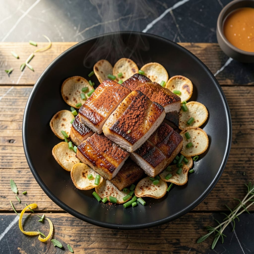 Air Fry Pork Belly Slices Recipe: Crispy Layers With Caramelized Fat