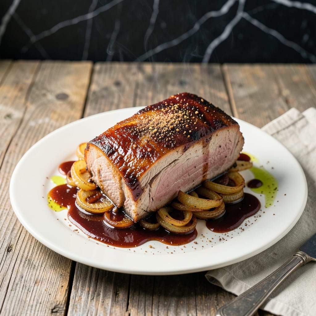 Pork Loin Roast Recipe Slow Cooker BBQ: Set-It-and-Forget-It Smoky Sweetness