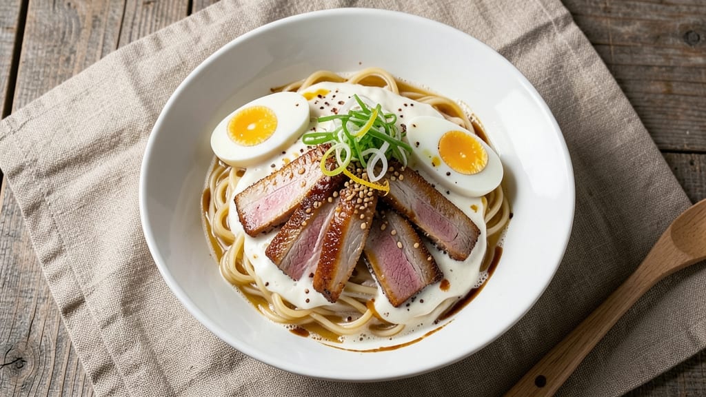Creamy Pork Ramen Recipe: Silky Broth and Melt-In-Mouth Noodles