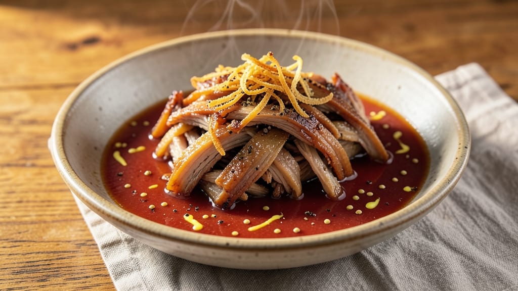 Carolina Style Pulled Pork Vinegar Sauce Recipe: Bold Tangy Gloss for Smoky Shreds