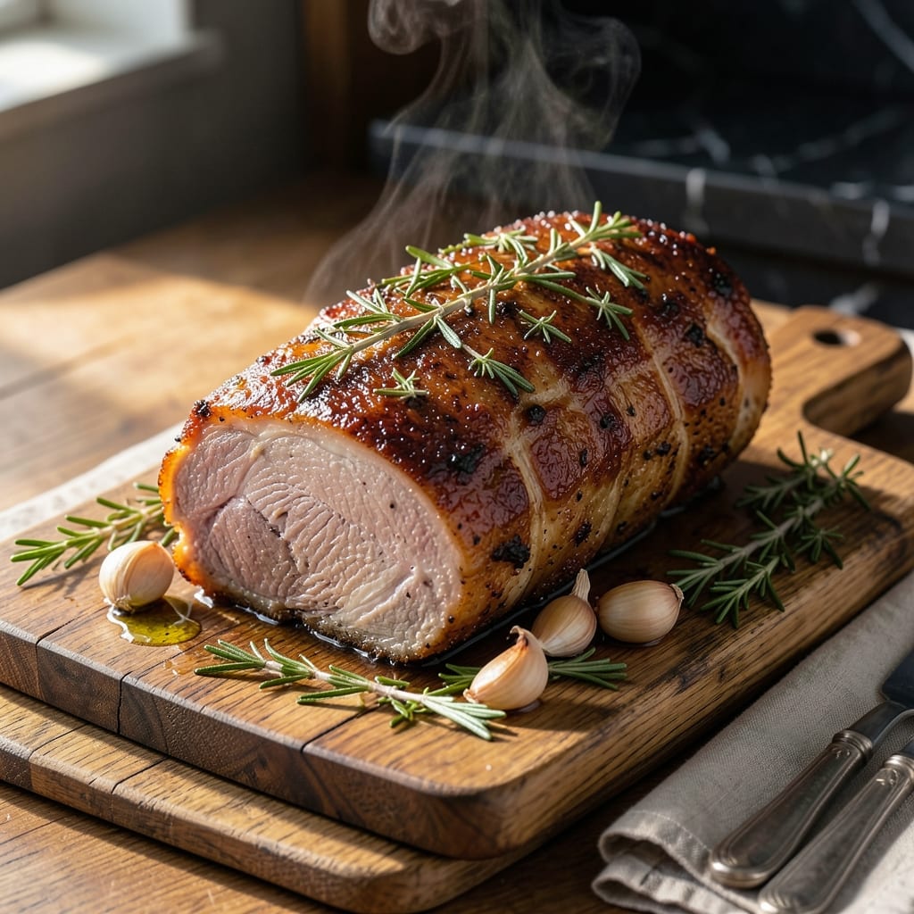 Pan Seared Pork Roast Recipe: Golden Crust With Herb-Infused Juices