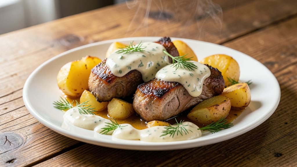 Crockpot Ranch Pork Chops and Potatoes Recipe: Slow-Cooked Juiciness With Herby Crisp Edges