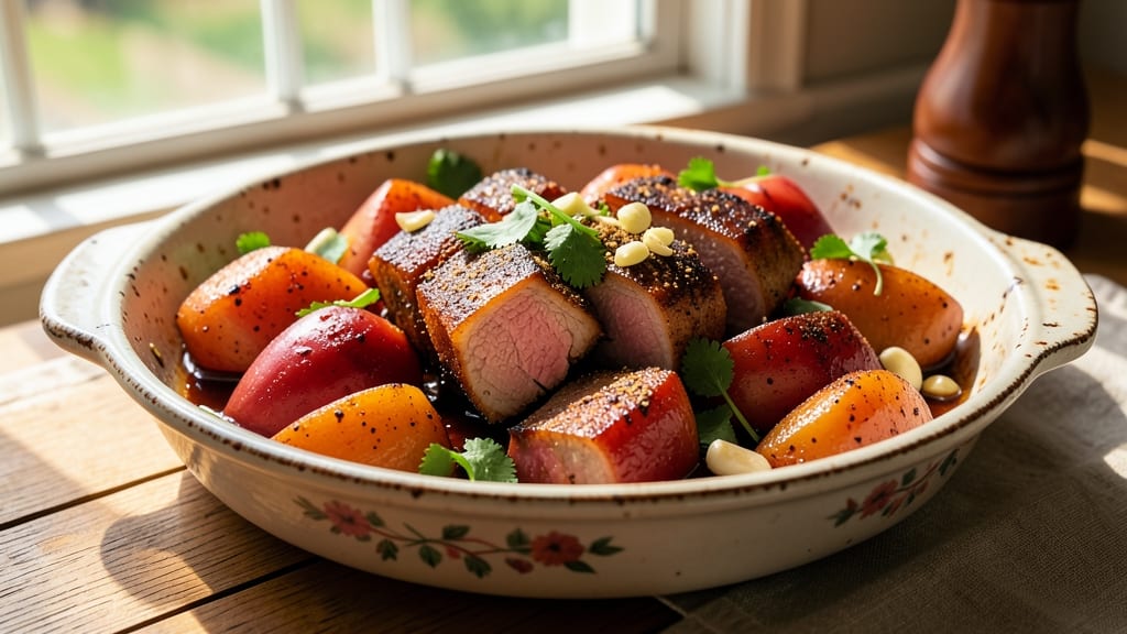 Chinese Pork And Yam Recipe: Five-Spice Braised Harmony in One Pot