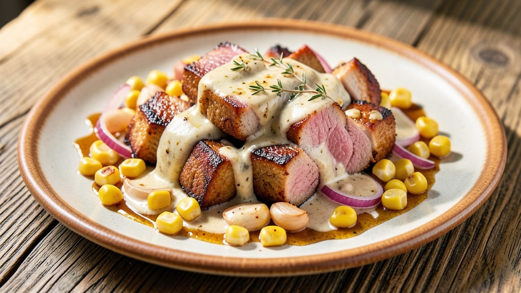 Creamy Pork and Corn Kernel Recipe: One-Pot Velvety Richness