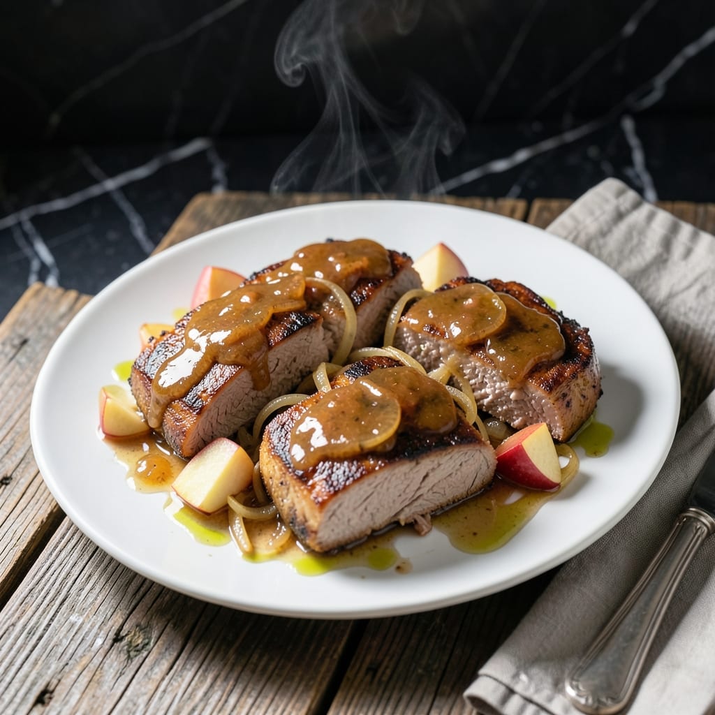 Pork Chops in Crock Pot With Apple Pie Filling Recipe: Set-It-and-Forget-It Sweetness