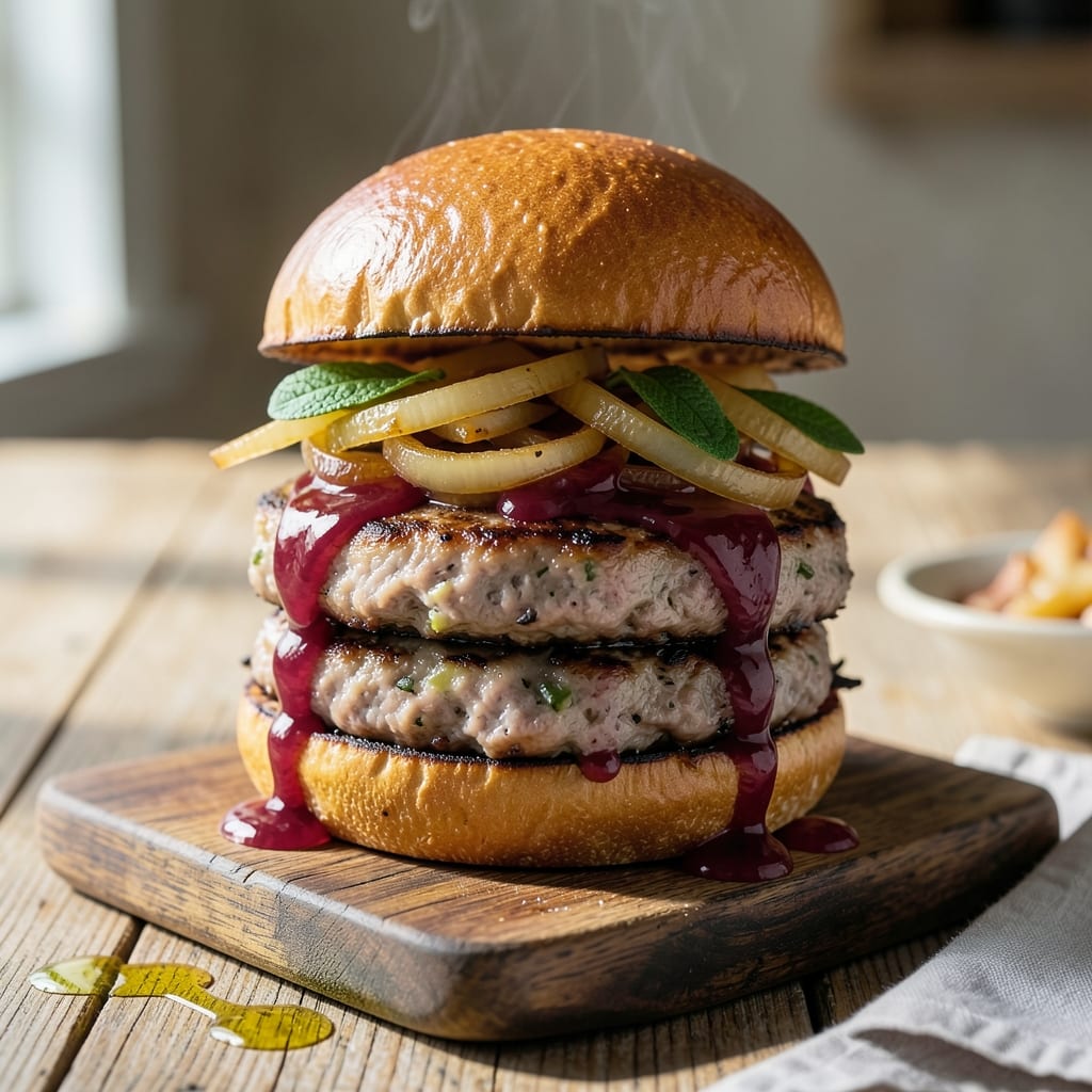 Hellofresh Pork and Apple Burger Recipe: Sweet-Savory Juiciness