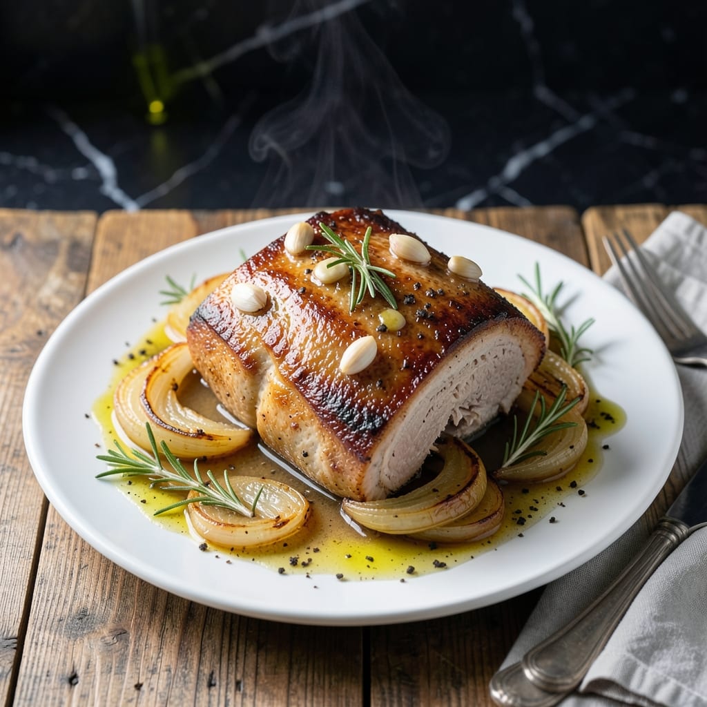 Garlic Pork Roast Recipe Slow Cooker: Melt-in-Your-Mouth Tenderness