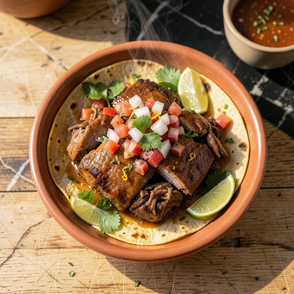 Slow Cooker Pork Shoulder Recipe for Tacos: Hands-Off Carnitas-Style Filling
