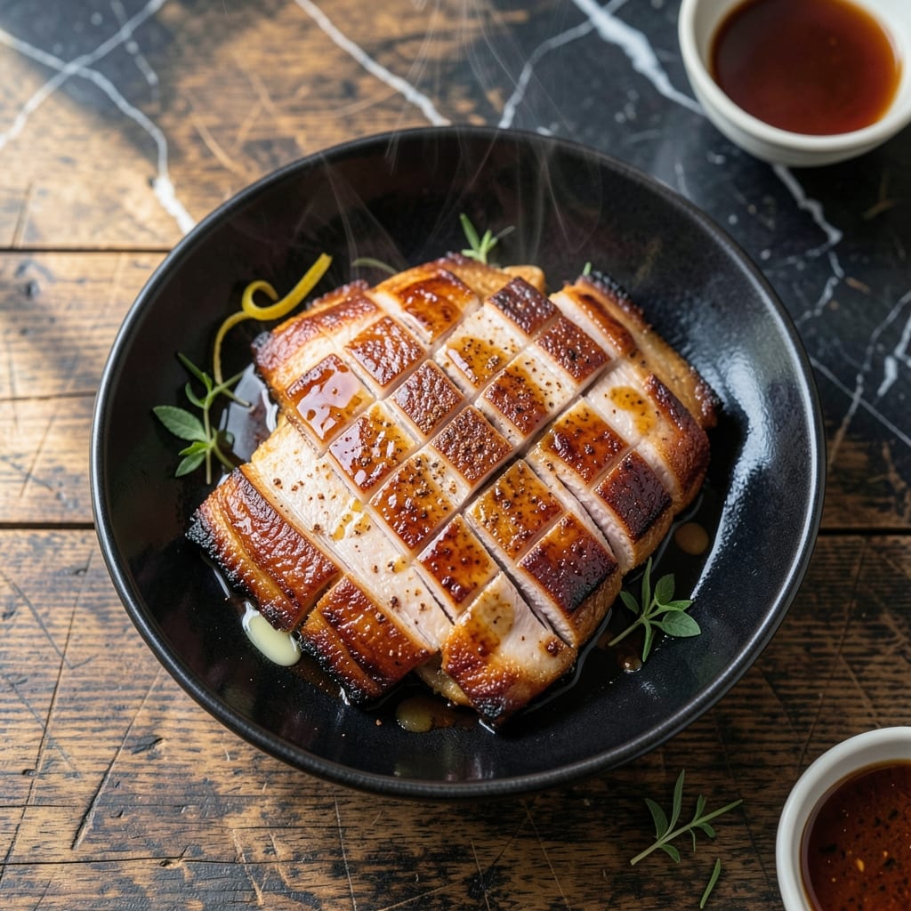Chinese Roasted Pork Belly Recipe: Five-Spice Crispy Skin Delight