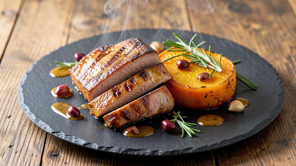 Butternut Squash and Pork Tenderloin Recipe: Caramelized Sweetness Meets Herbed Crisp
