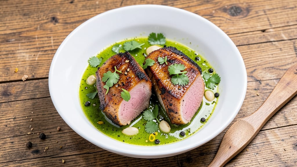 Cilantro Lime Pork Chops Recipe: Zesty Herb Crust and Bright Citrus Sear