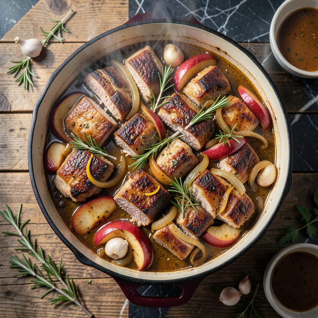Pork Apple Cider Casserole Recipe: Sweet and Savory Autumn Bake