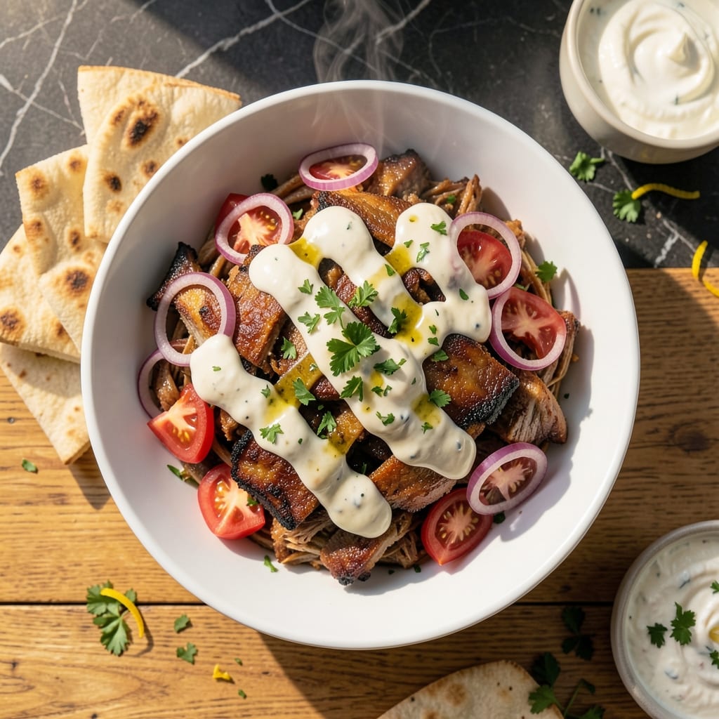 Pork Gyros Recipe Slow Cooker: Mediterranean Spices and Fall-Apart Meat