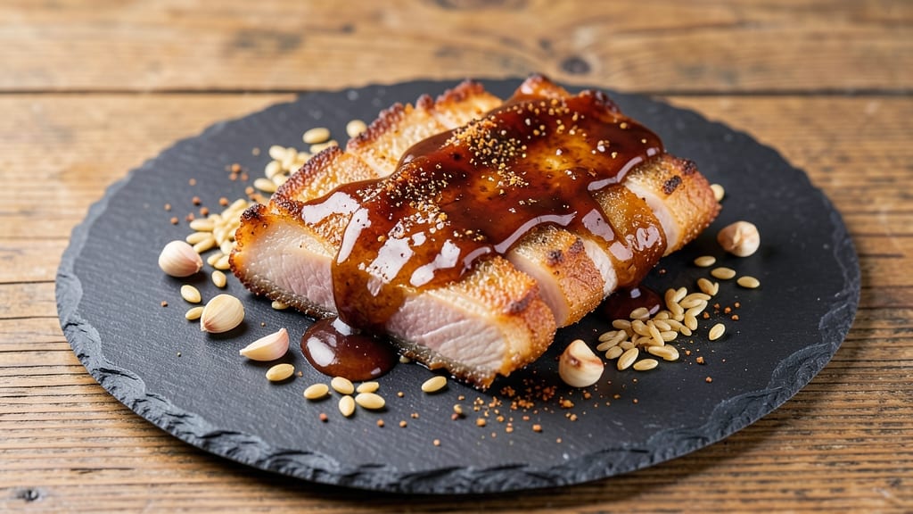 Butadon Pork Belly Recipe: Smoky Five-Spice Crust Meets Silky Mojo Glaze