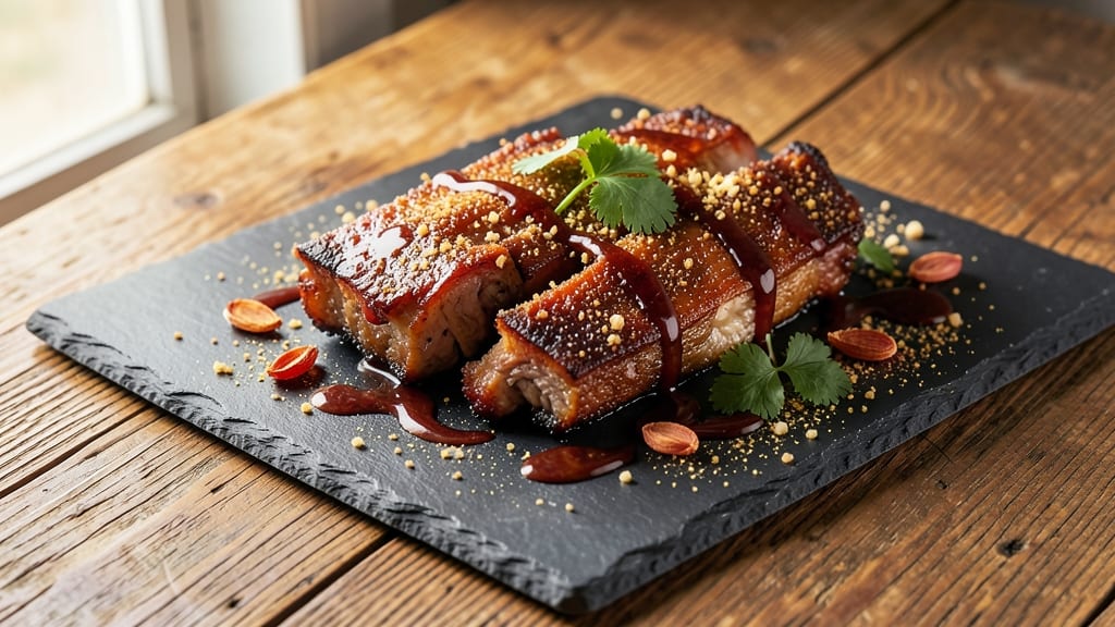 Chinese Pork Ribs Air Fryer Recipe: Crispy Bark, Silky Mojo Glaze Twist