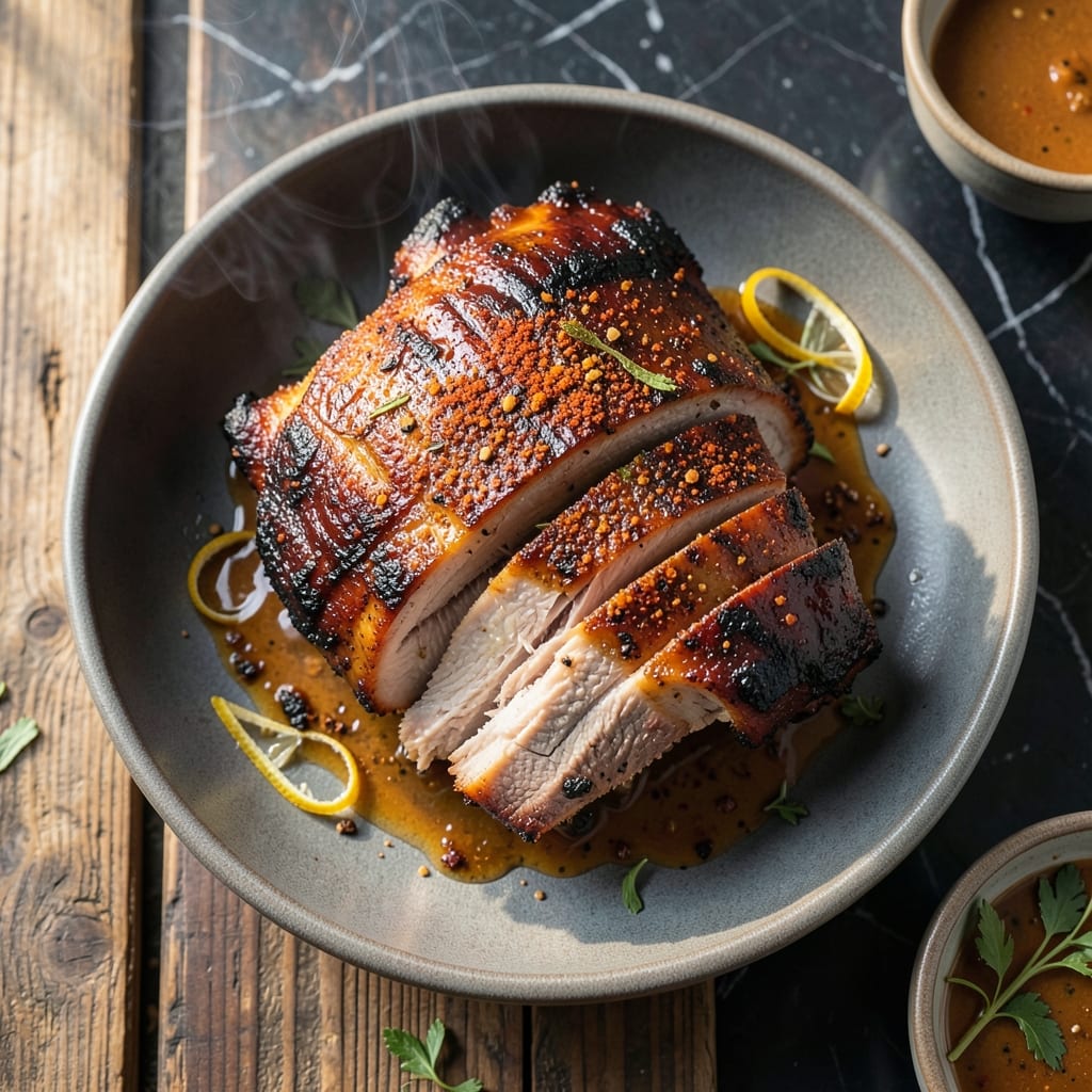 Grilled Boston Butt Pork Roast Recipe: Smoky Char and Juicy Pull-Apart Meat