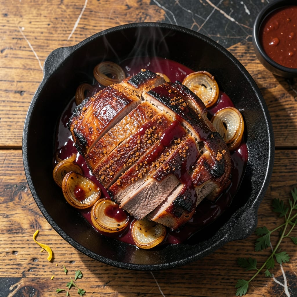 Barbeque Pork Roast Recipe: Smoky Sweetness With Fall-Off-The-Bone Tenderness