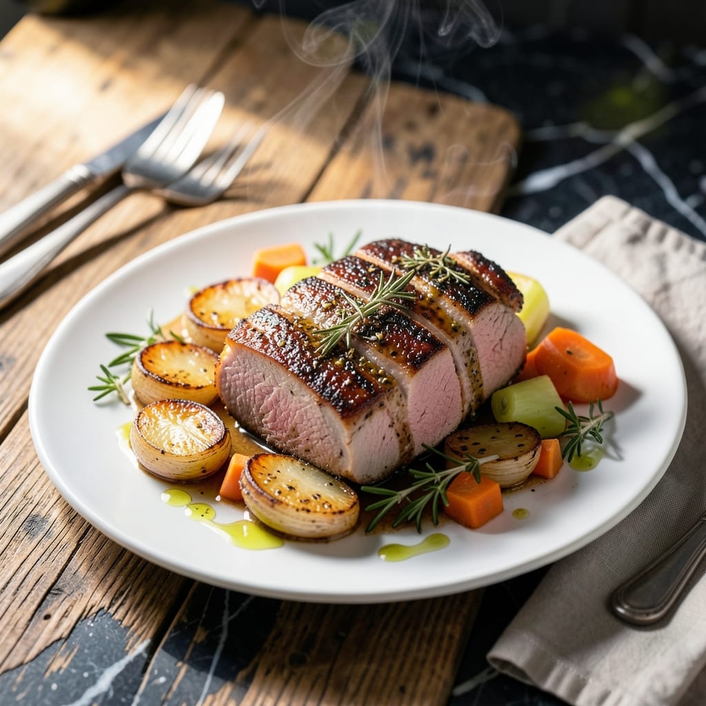 Pork Loin Italian Roast Crock Pot Recipe: Hands-Off Herb-Infused Succulence