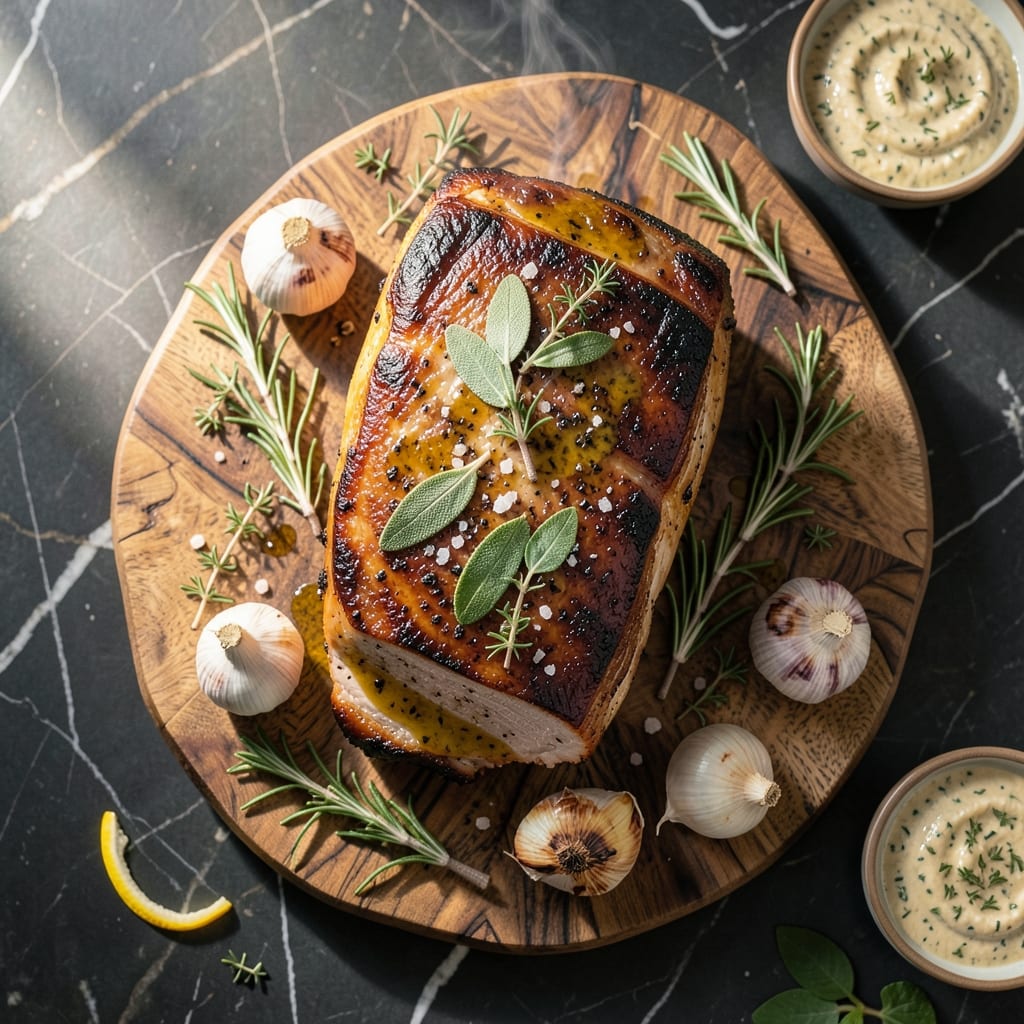 Christmas Pork Loin Roast Recipe: Festive Herb-Crusted Centerpiece