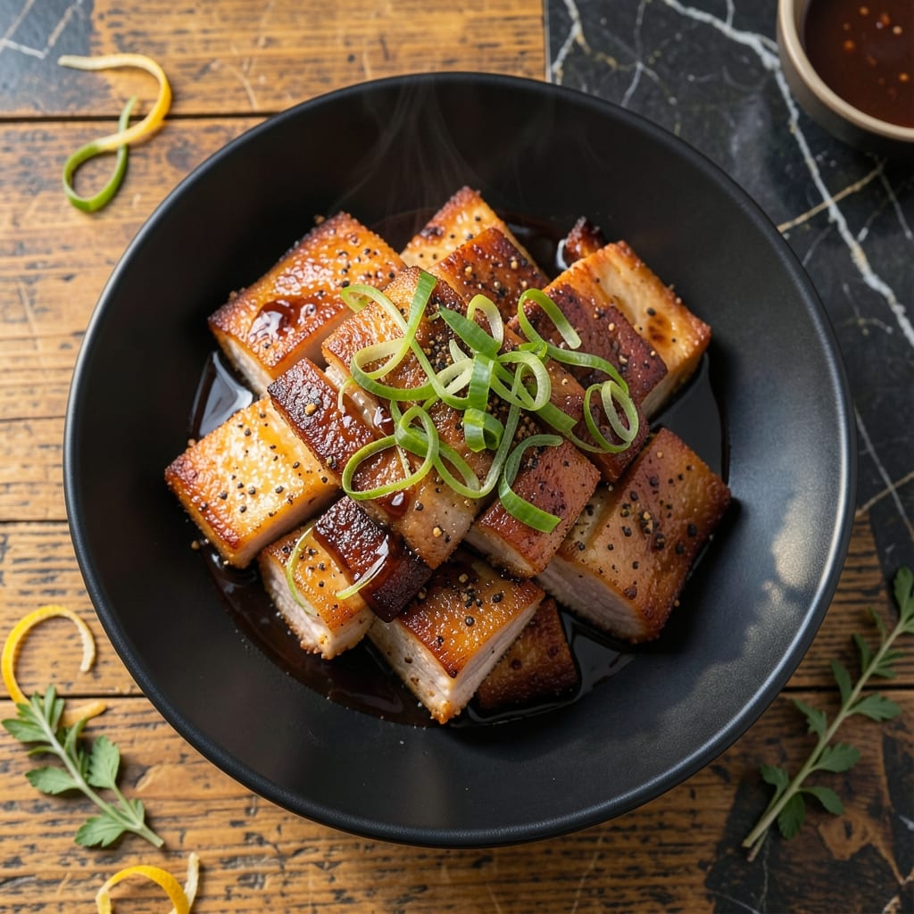 Crispy Pork Belly in the Air Fryer: Ultra-Crispy With Minimal Oil