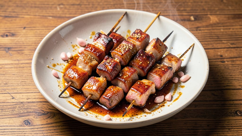 Chinese Pork Skewers Recipe: Charred, Sticky, Five-Spice Crunch