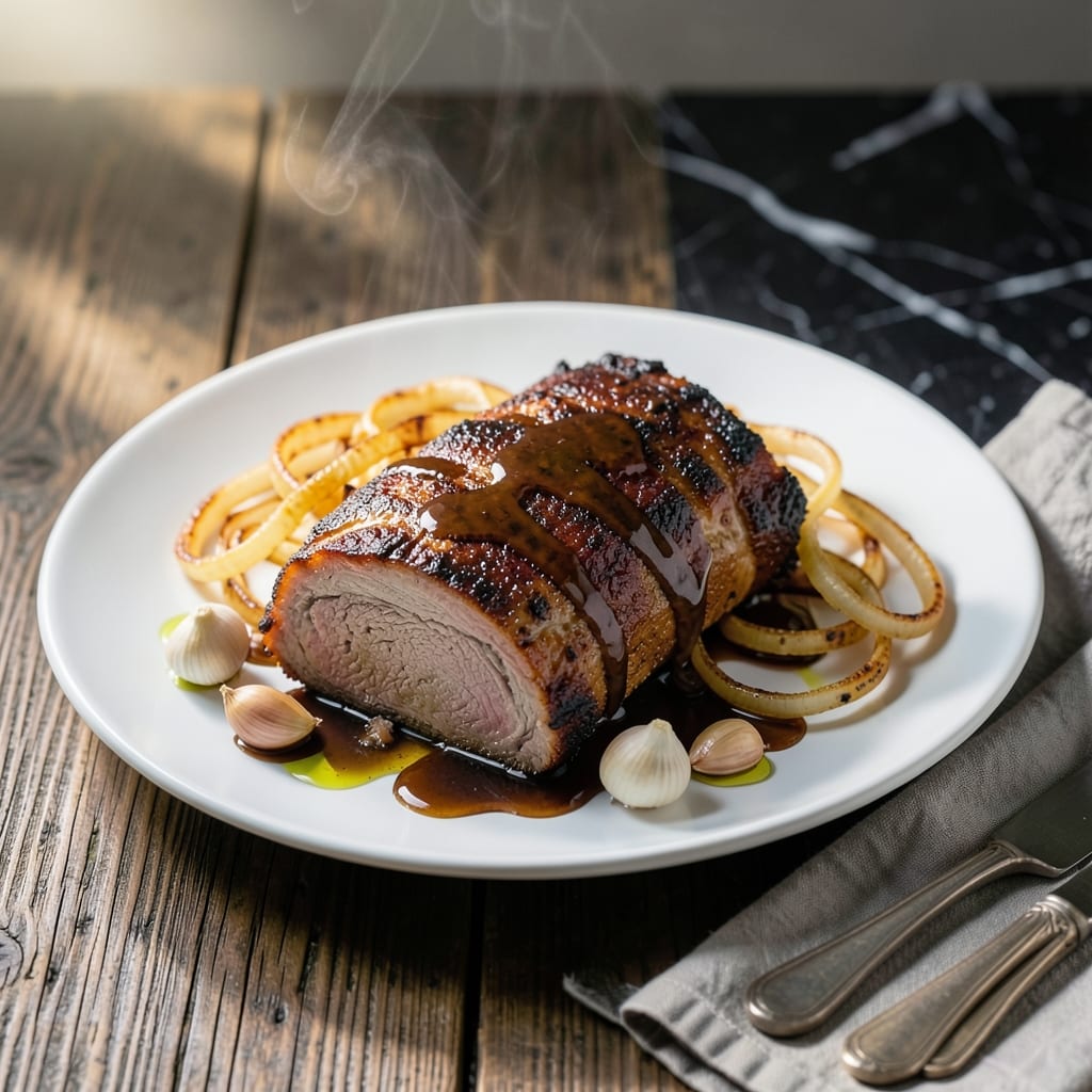 Slow Cooker Balsamic Pork Roast Recipe: Hands-Off Sweet and Tangy Succulence