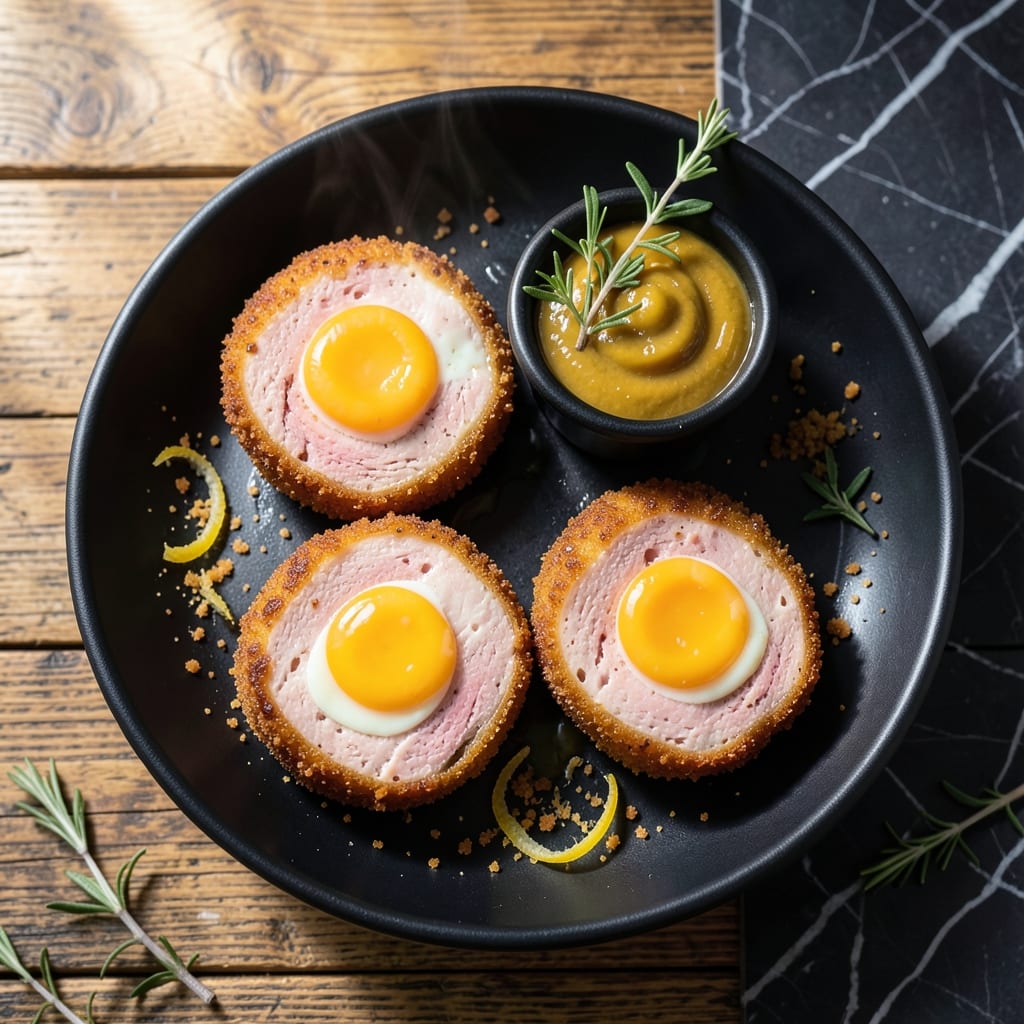 Air Fryer Scotch Egg Recipe: Crispy Shell and Runny Yolk