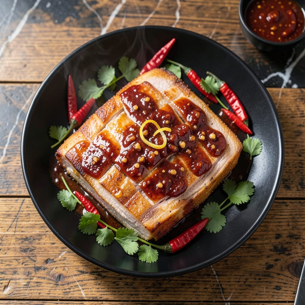 Sweet Chilli Pork Belly Recipe: Sticky Glaze With Crispy Edges