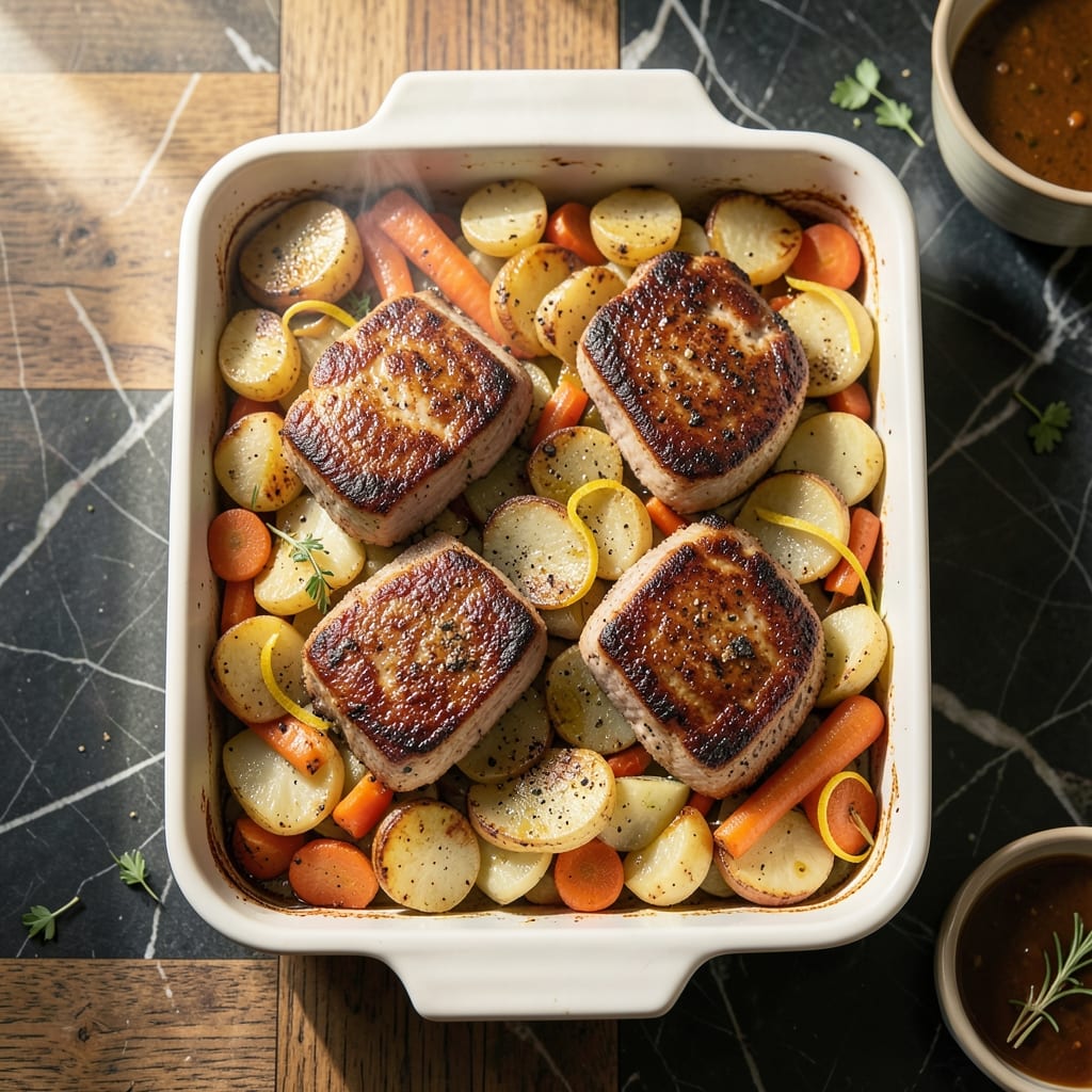 Pork Chop Casserole Recipe Cooking Method: One-Dish Baked Savory Comfort