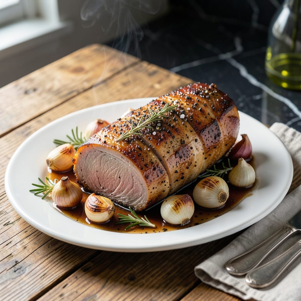 Pork Half Loin Recipe Slow Cooker: Melt-in-Your-Mouth Herb-Infused Feast