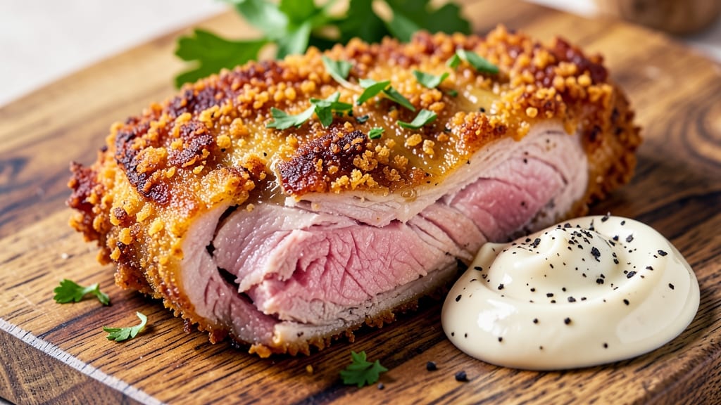 Breaded Pork Chops Recipe With Mayo: Crispy Golden Crust, Juicy Centers
