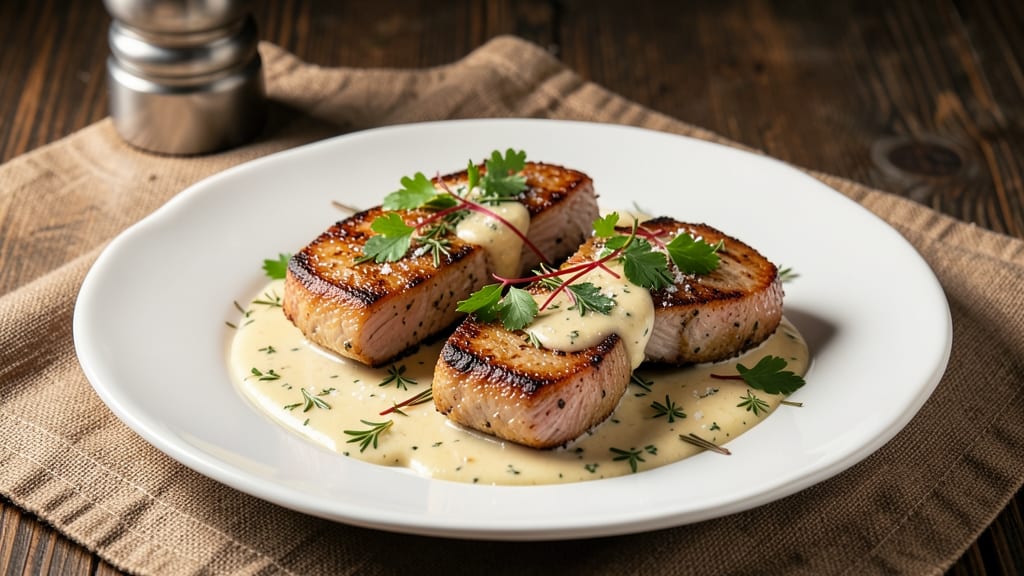 Creamy Herbed Pork Chops Recipe: Pan-Seared Tenderness With Herb-Infused Sauce