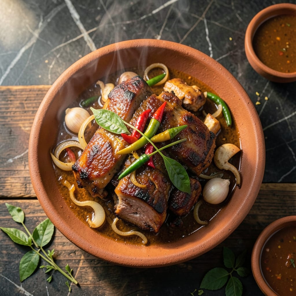 Nadan Pork Roast Recipe in Malayalam: Spiced Coconut Slow Cooked Tradition