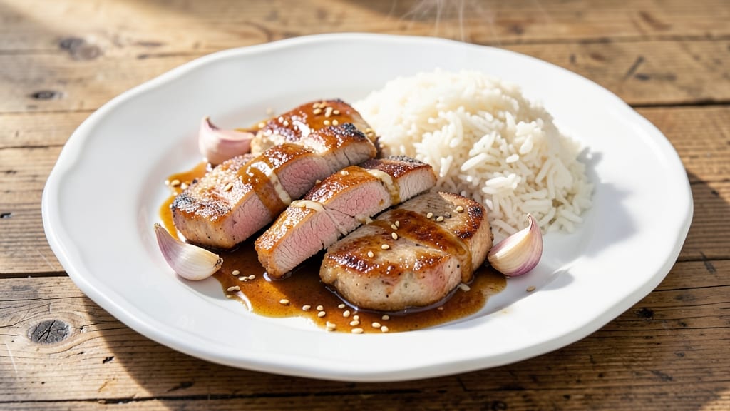 Boneless Pork Chops and Rice Recipe: One-Pan Garlic Butter Magic