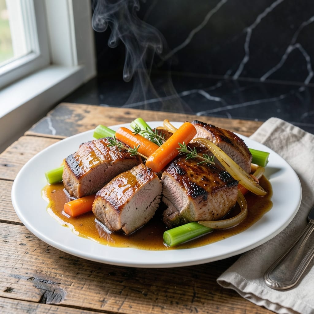 Pork Chop Pot Roast Recipe: One-Pot Braised Succulence