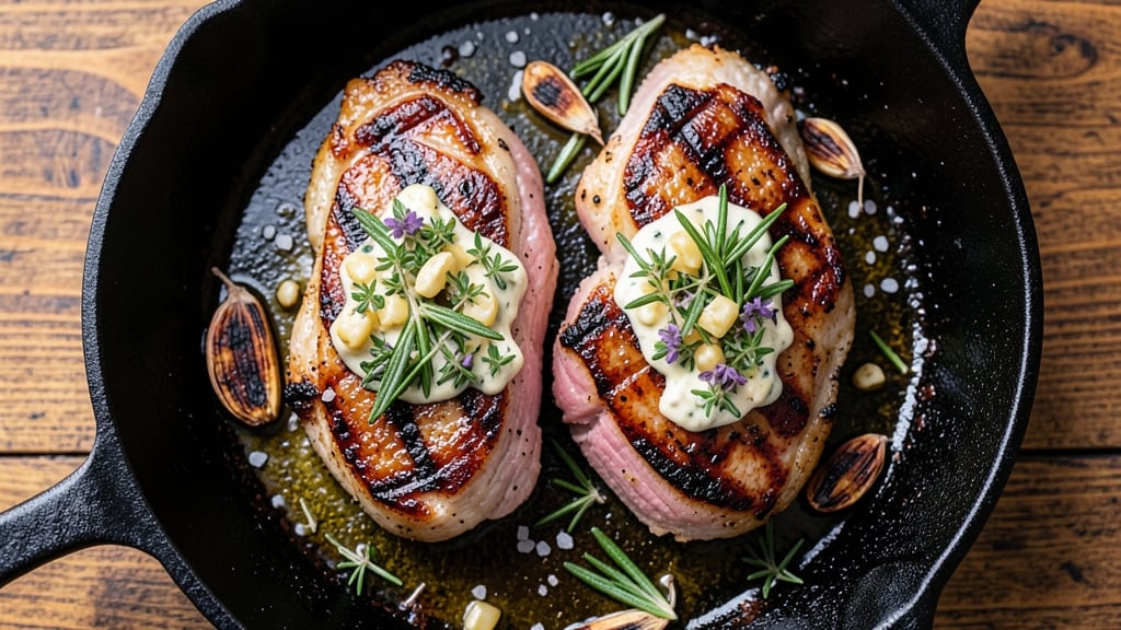 Charcoal-Grilled Pork Chops Recipe: Smoky Crust and Juicy Centers in 20 Minutes