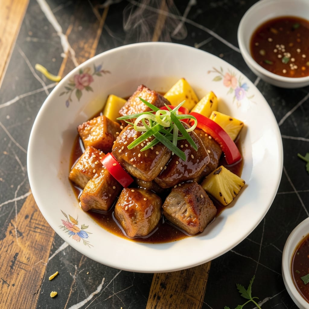 Sweet And Sour Pork Recipe Malaysia: Malaysian-Style Tangy Pork With Bell Peppers